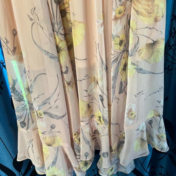 Floral Summer Dress H&M Size 4 - Picture 2 of 6